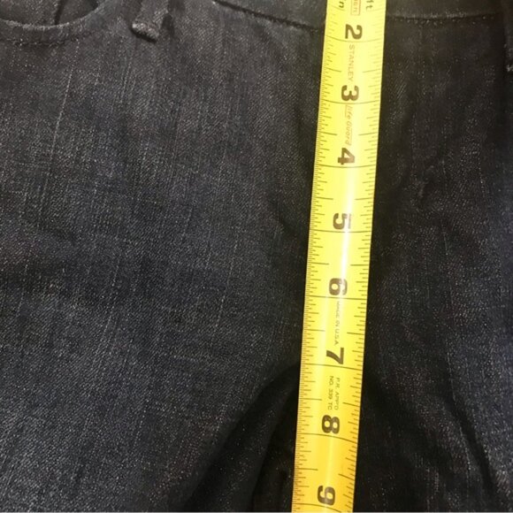 Joe's Jeans Rocker Flare Leg Stretch Dark Denim Wash Naomi Bootcut Pants Zip 29 - Picture 14 of 16